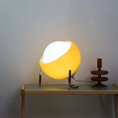 Bauhaus Medieval Glass LED Bedside Table Lamp by HitMyNeed