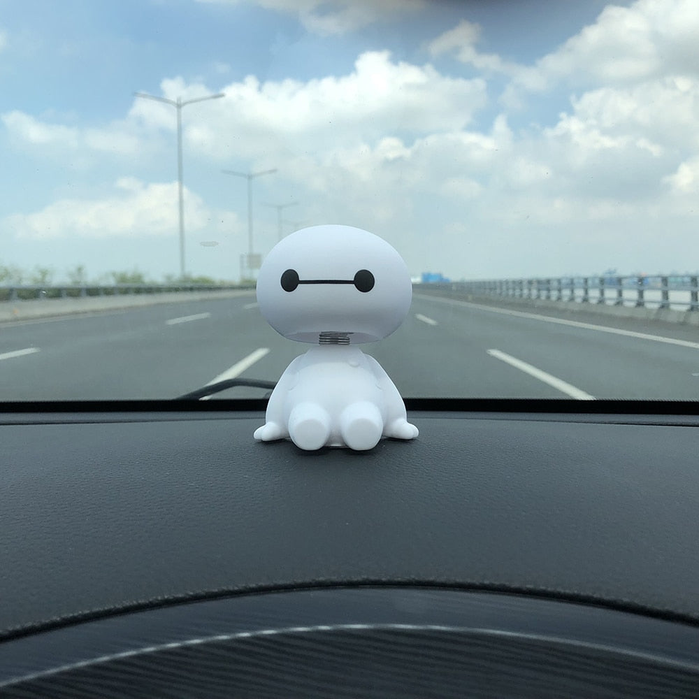 Baymax Bobblehead Car Dashboard Ornament by HitMyNeed