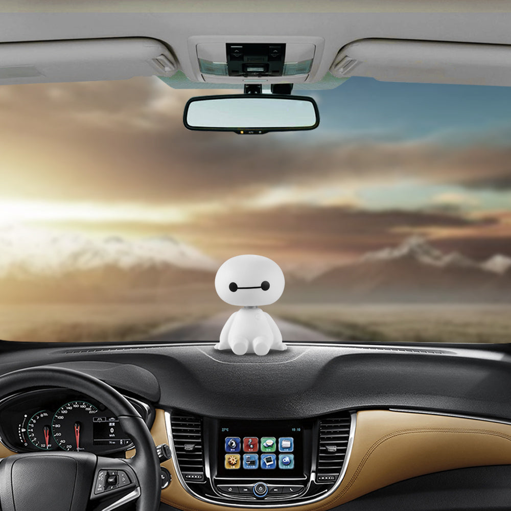 Baymax Bobblehead Car Dashboard Ornament by HitMyNeed