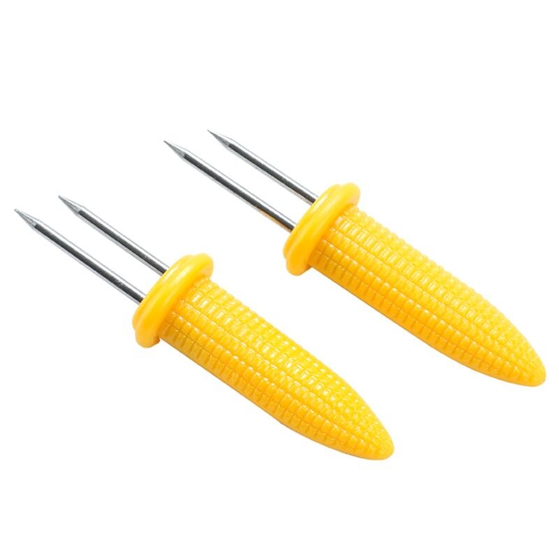 BBQ Corn Cob Forks Set of 10 by HitMyNeed