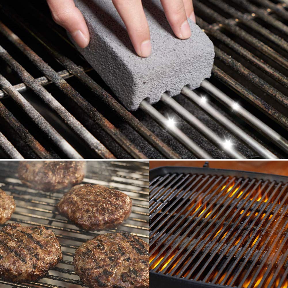 BBQ Grill Cleaner Scrubbing Stone Set (2 Pack) by HitMyNeed