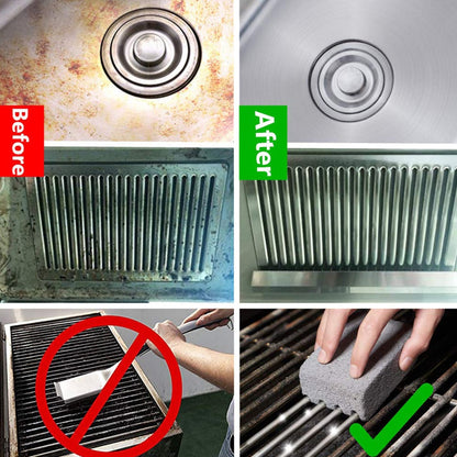 BBQ Grill Cleaner Scrubbing Stone Set (2 Pack) by HitMyNeed