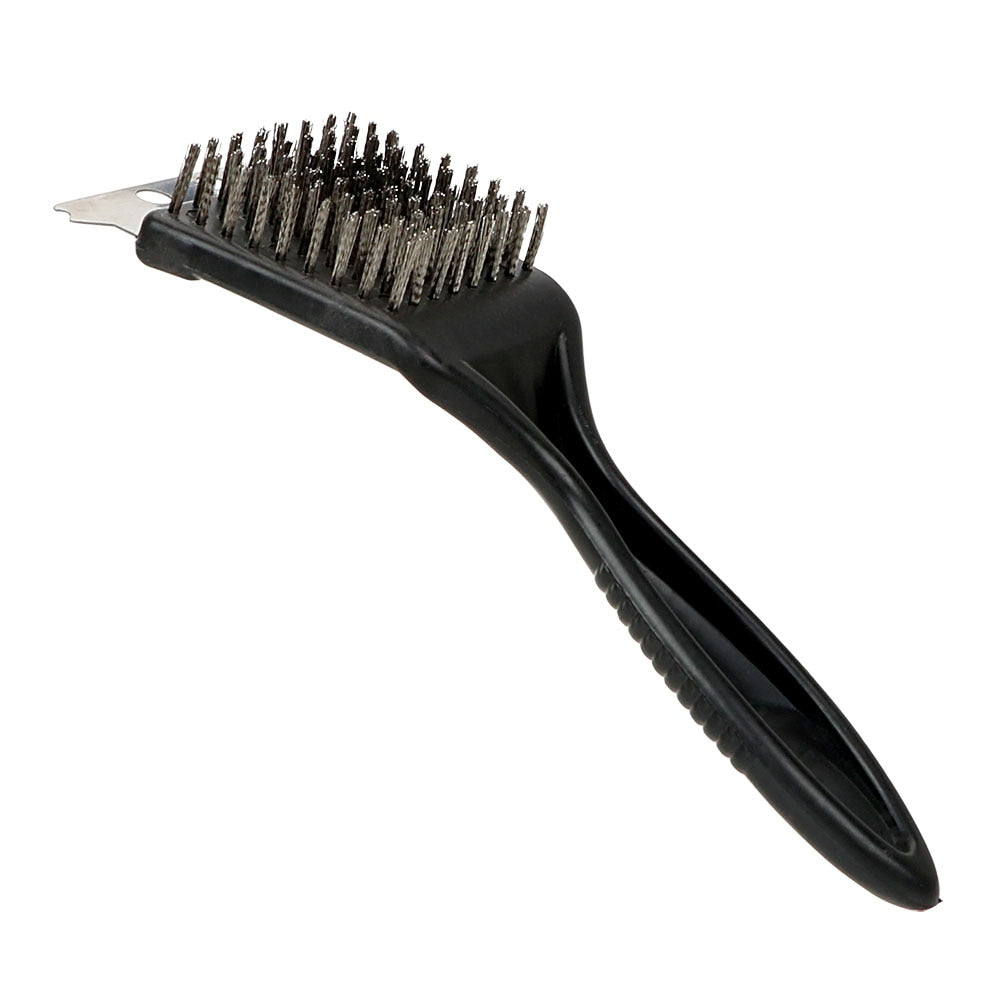 BBQ Grill Cleaning Brush with Wire Bristles by HitMyNeed