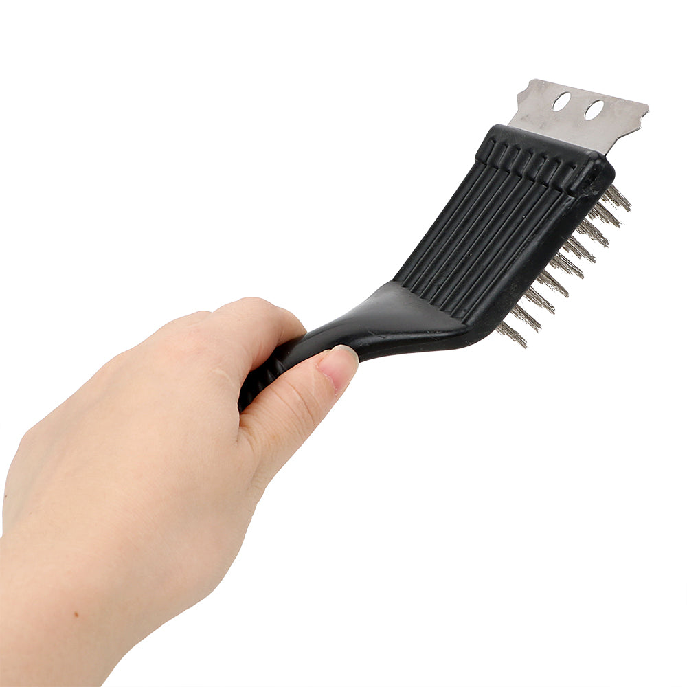 BBQ Grill Cleaning Brush with Wire Bristles by HitMyNeed