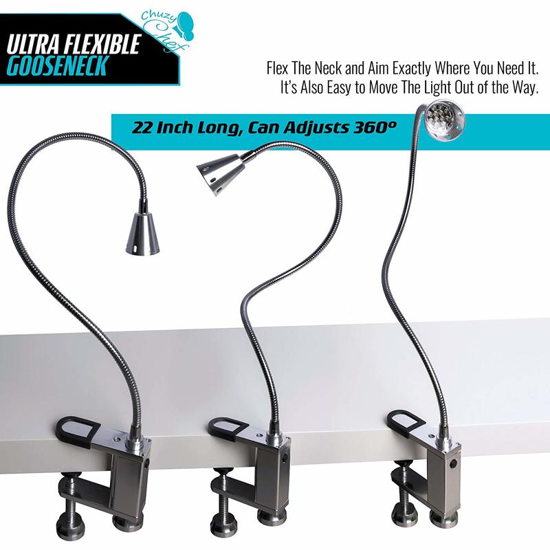 BBQ Grill Light with Magnetic Base & Flexible Neck by HitMyNeed