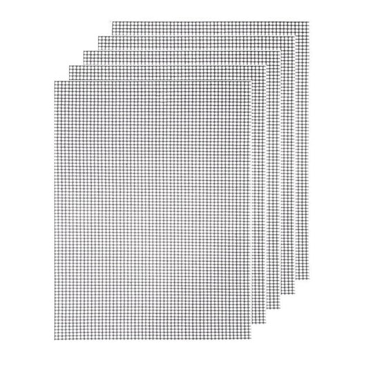 BBQ Grill Mesh Mats Set of 5 Non-Stick Reusable by HitMyNeed