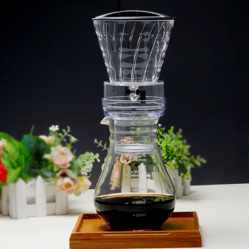BDH-04 Glass Water Drip Coffee Maker 600ml 800ml by HitMyNeed