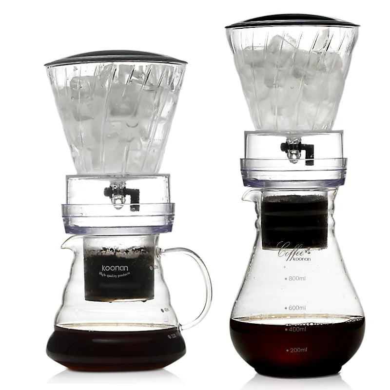BDH-04 Glass Water Drip Coffee Maker 600ml 800ml 600ml by HitMyNeed