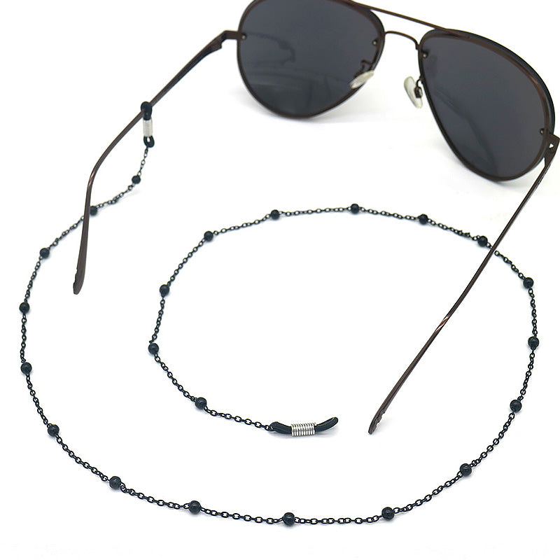 Beaded Metal Glasses Necklace Chain Holder by HitMyNeed