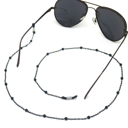 Beaded Metal Glasses Necklace Chain Holder by HitMyNeed