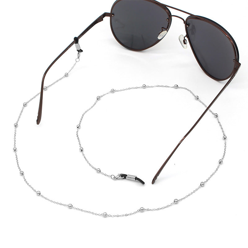 Beaded Metal Glasses Necklace Chain Holder by HitMyNeed