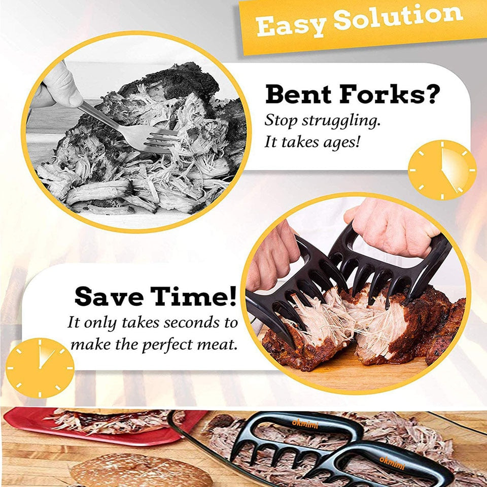 Bear Claw Meat Shredders Set of 2 by HitMyNeed