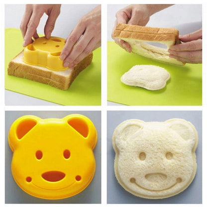 Bear Kids Sandwich Cutter and Bread Stamp by HitMyNeed