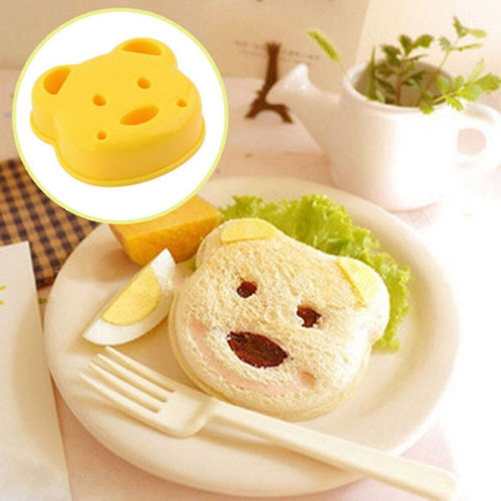 Bear Kids Sandwich Cutter and Bread Stamp by HitMyNeed