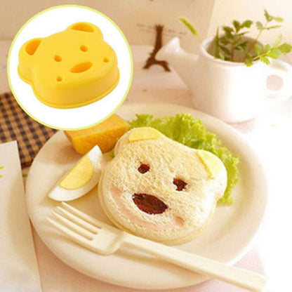Bear Kids Sandwich Cutter and Bread Stamp by HitMyNeed