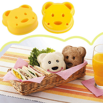 Bear Kids Sandwich Cutter and Bread Stamp by HitMyNeed