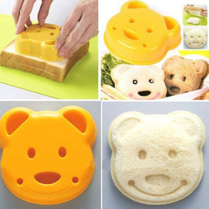 Bear Kids Sandwich Cutter and Bread Stamp by HitMyNeed