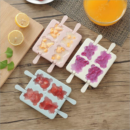 Bear Shaped Ice Cream Molds for Kids by HitMyNeed