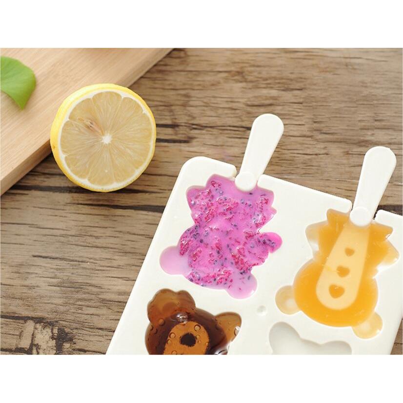Bear Shaped Ice Cream Molds for Kids by HitMyNeed