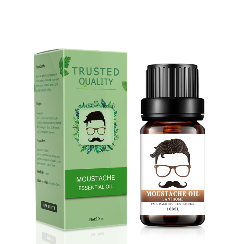 Beard Growth Serum & Mustache Conditioning Oil 10ml by HitMyNeed