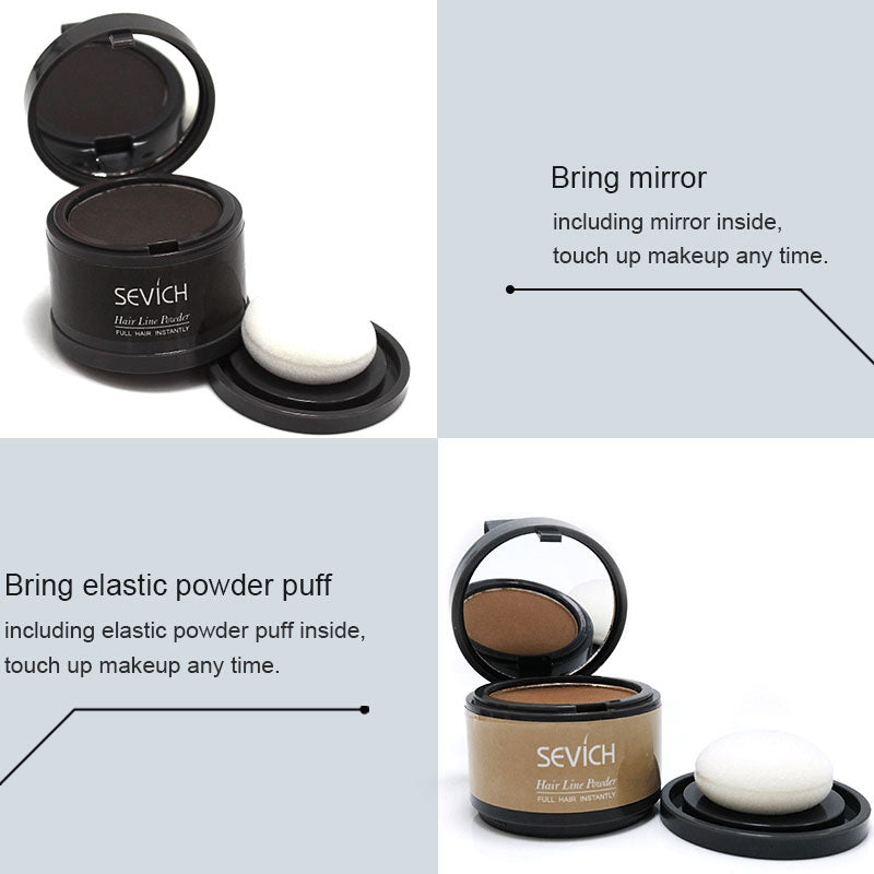 Beard Shadow Powder Concealer for Thinning Beards by HitMyNeed