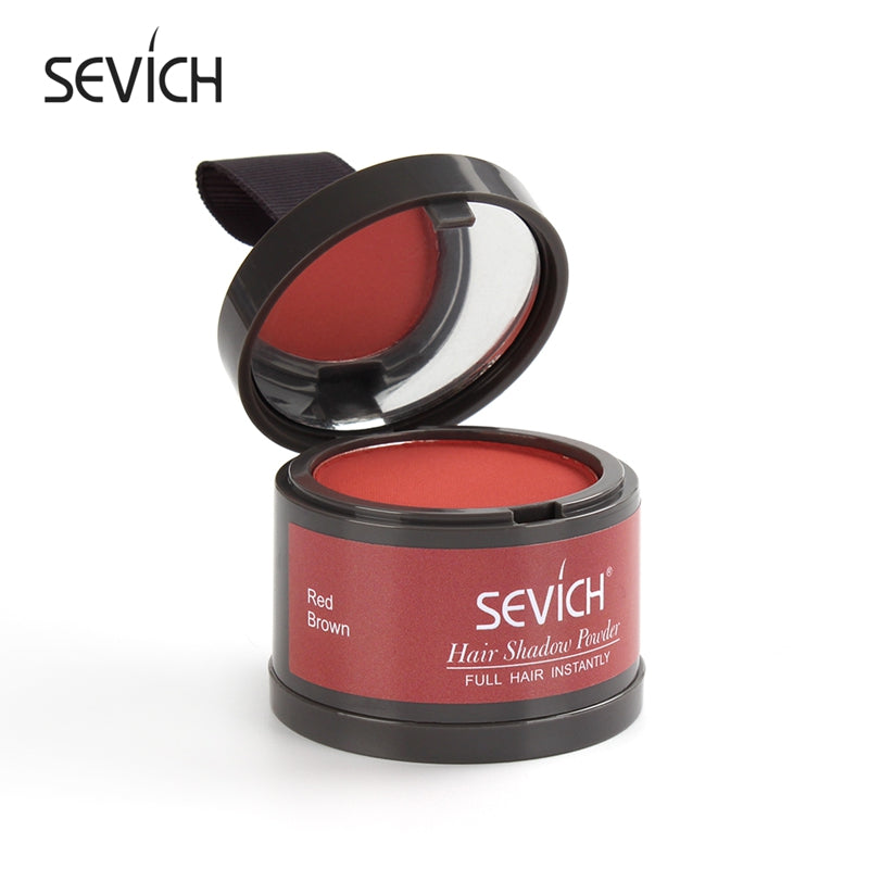 Beard Shadow Powder Concealer for Thinning Beards red-brown by HitMyNeed