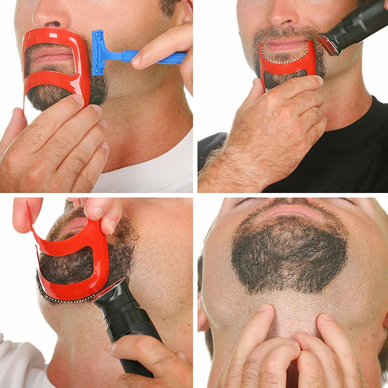 Beard Shaping Template Goatee Styling Tool by HitMyNeed