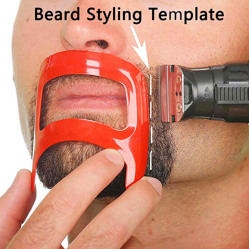 Beard Shaping Template Goatee Styling Tool by HitMyNeed