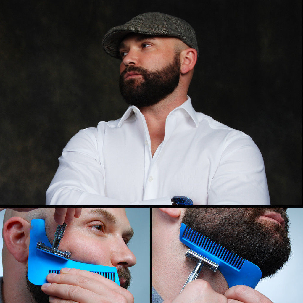 Beard Shaping Tool for Precise Beard Lines by HitMyNeed