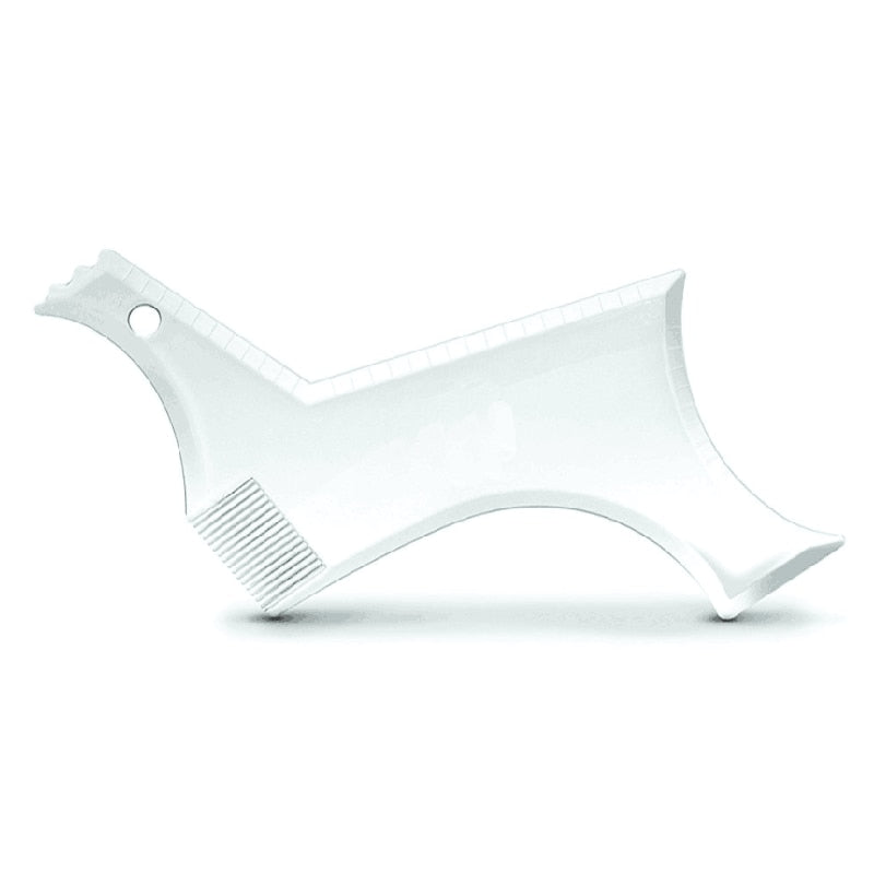 Beard Shaving Guide Grooming Stencil with Comb by HitMyNeed