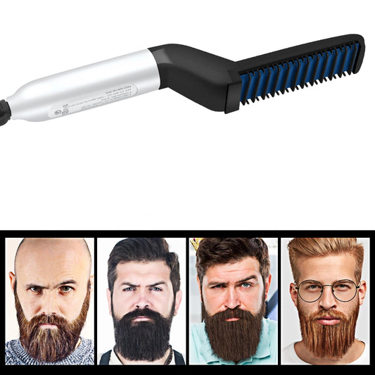 Beard Straightener Multi‑Function Comb by HitMyNeed