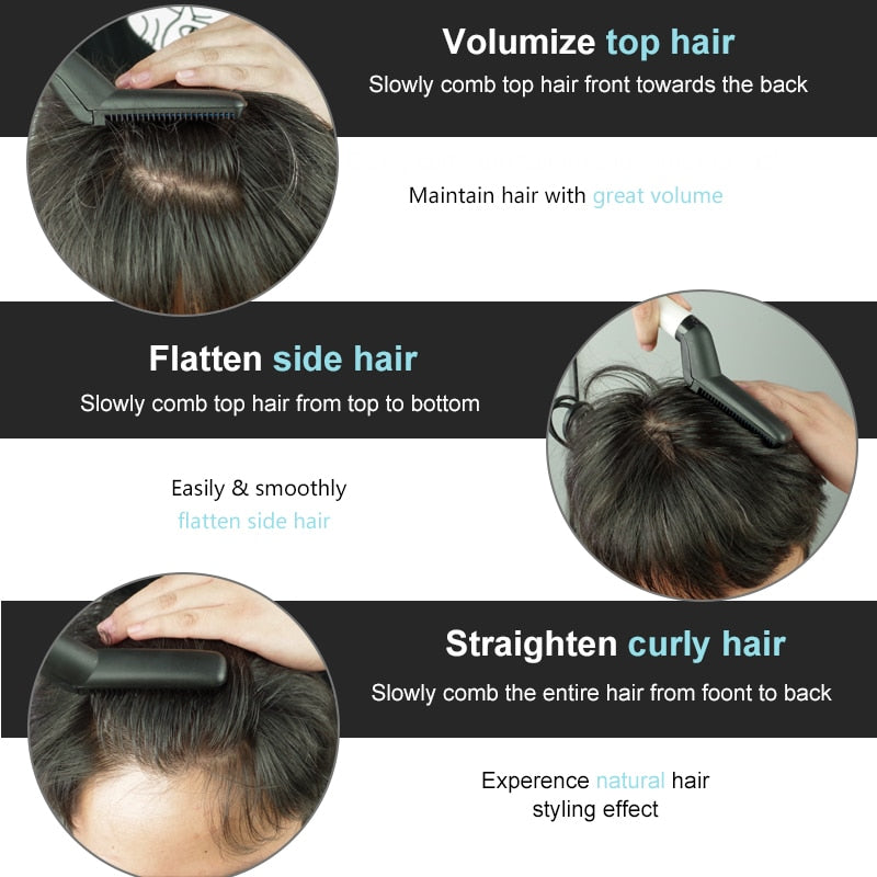 Beard Straightener Multi‑Function Comb by HitMyNeed
