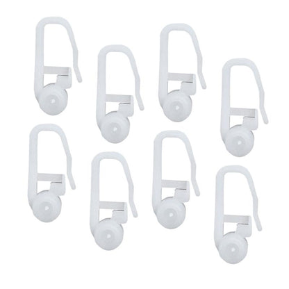 Bed Curtain Hanging Hooks Set (50 Pieces) by HitMyNeed