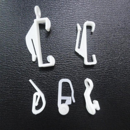 Bed Curtain Hanging Hooks Set (50 Pieces) by HitMyNeed