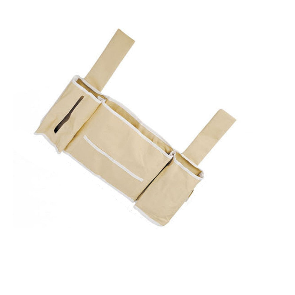Bedside Hanging Organizer with Tissue Dispenser by HitMyNeed