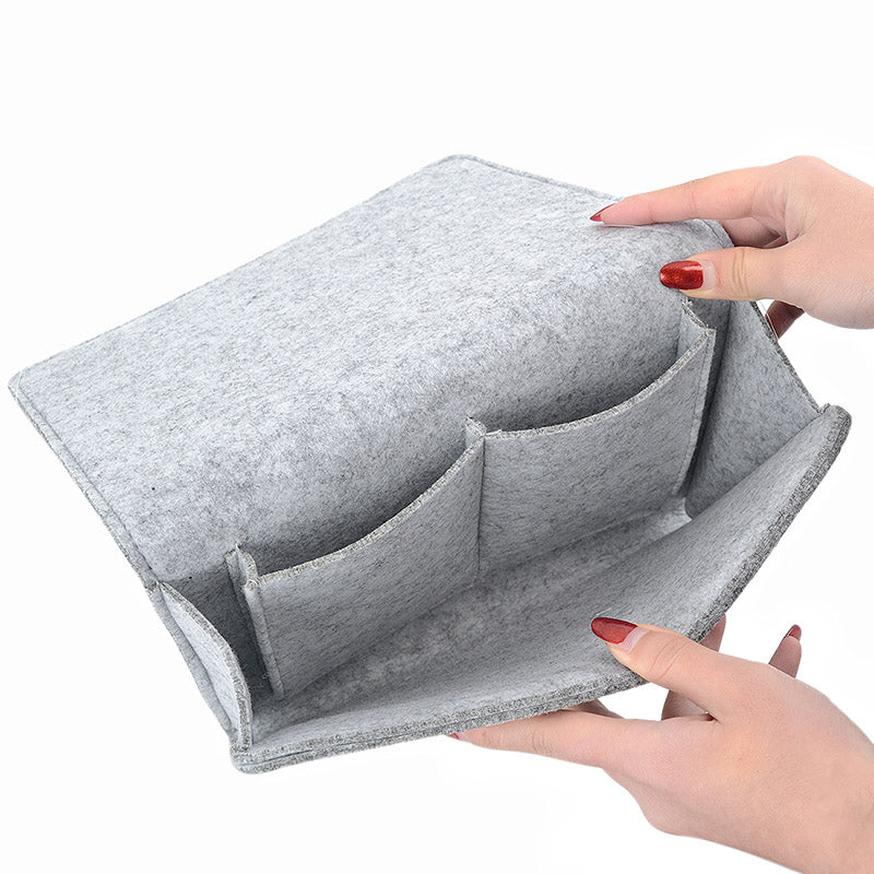 Bedside Hanging Pocket Storage Organizer by HitMyNeed