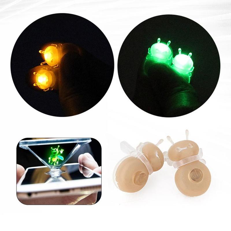 Bee Holographic Finger Light Magic Trick Set by HitMyNeed