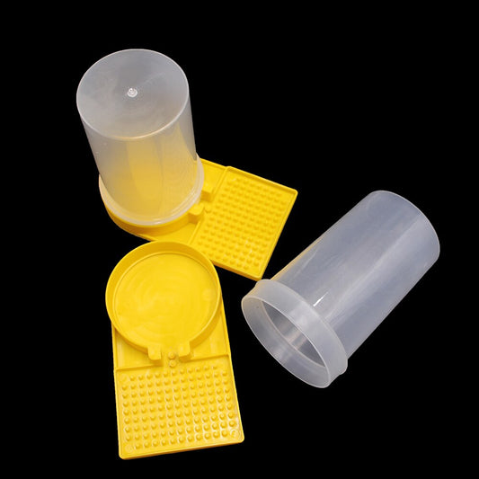 Bee Water Feeder Set (2 pcs) for Beekeeping Hives by HitMyNeed