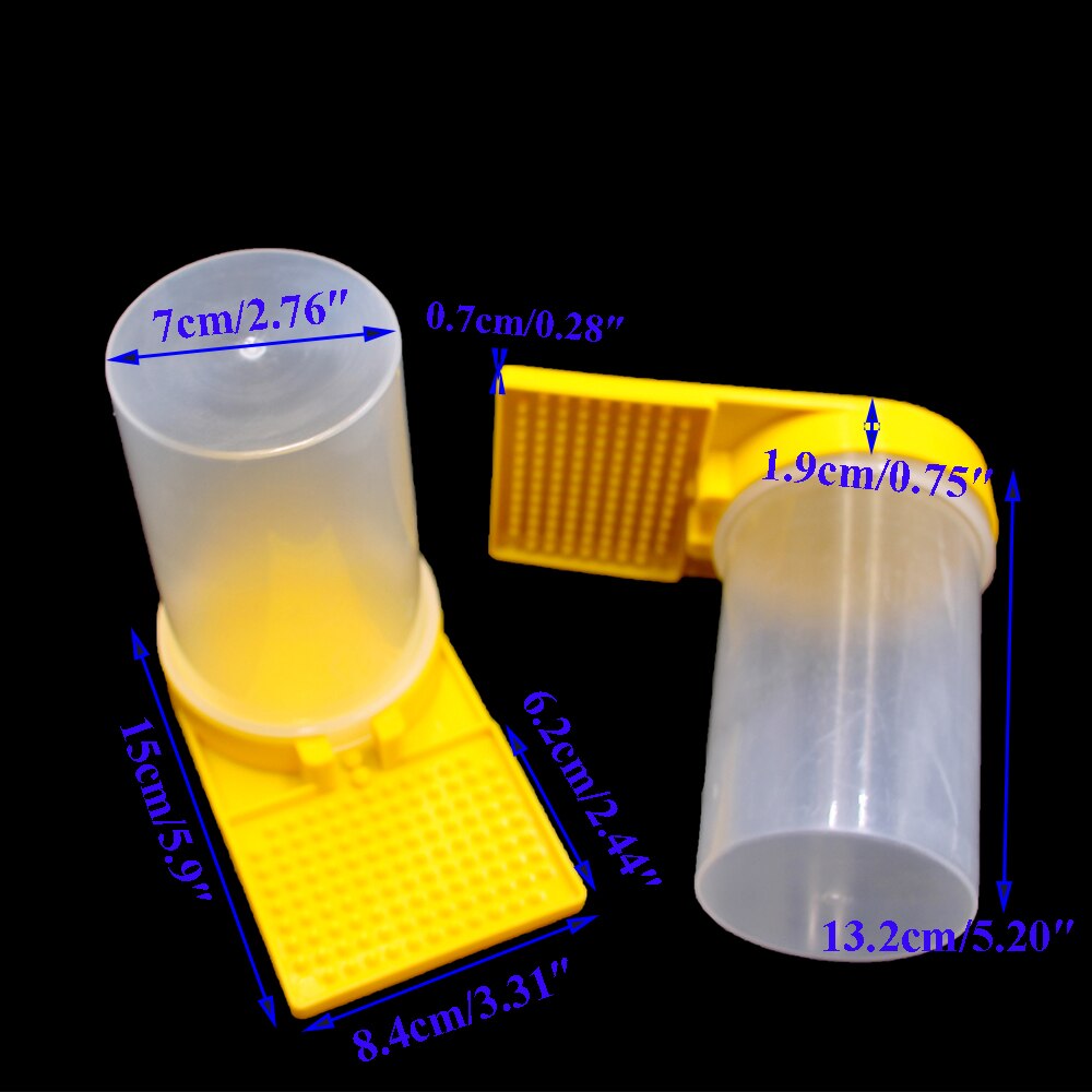 Bee Water Feeder Set (2 pcs) for Beekeeping Hives by HitMyNeed
