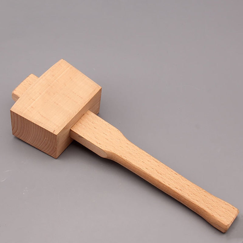 Beech Wooden Mallet for Woodworking and Chiseling by HitMyNeed
