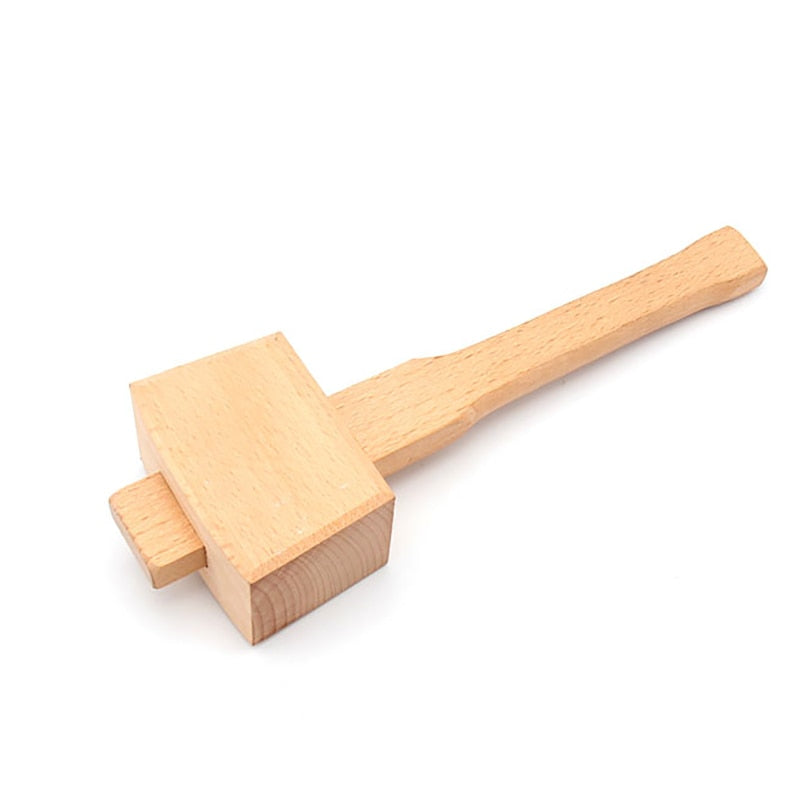 Beech Wooden Mallet for Woodworking and Chiseling by HitMyNeed