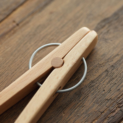 Beechwood Kitchen Tongs 25cm by HitMyNeed