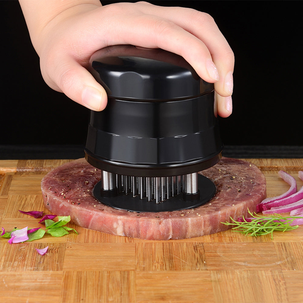 Beef Tenderizer 56-Blade Stainless Steel Tool by HitMyNeed