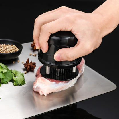 Beef Tenderizer 56-Blade Stainless Steel Tool by HitMyNeed