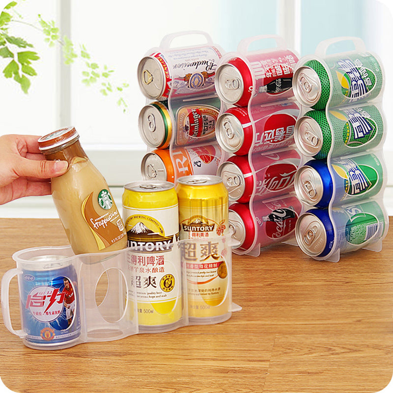 Beer and Soda Fridge Can Organizer Rack by HitMyNeed