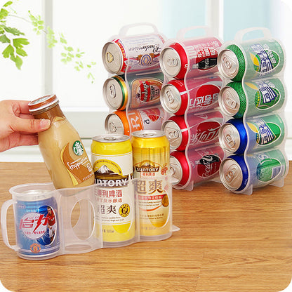 Beer and Soda Fridge Can Organizer Rack by HitMyNeed