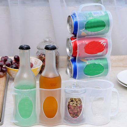 Beer and Soda Fridge Can Organizer Rack by HitMyNeed