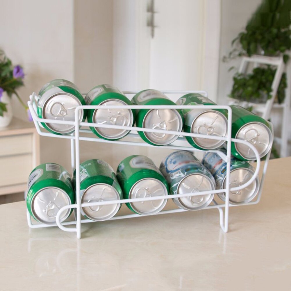 Beer Can Dispenser Organizer Rack for 10 Cans by HitMyNeed