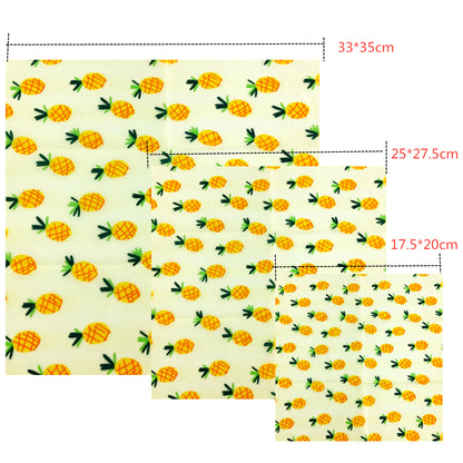Beeswax Reusable Sandwich Wraps Set (3 Pieces) by HitMyNeed