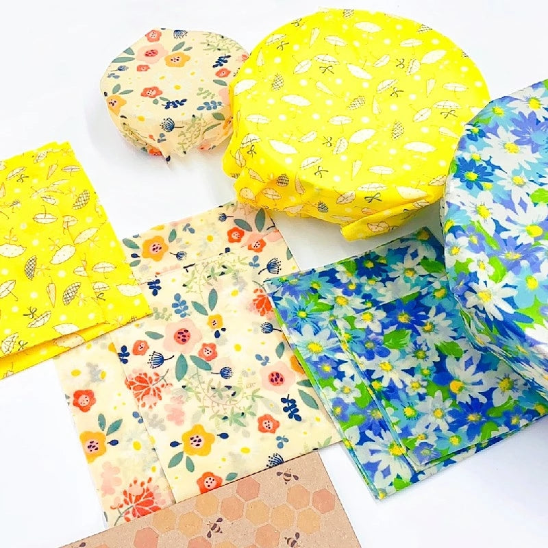 Beeswax Reusable Sandwich Wraps Set (3 Pieces) by HitMyNeed